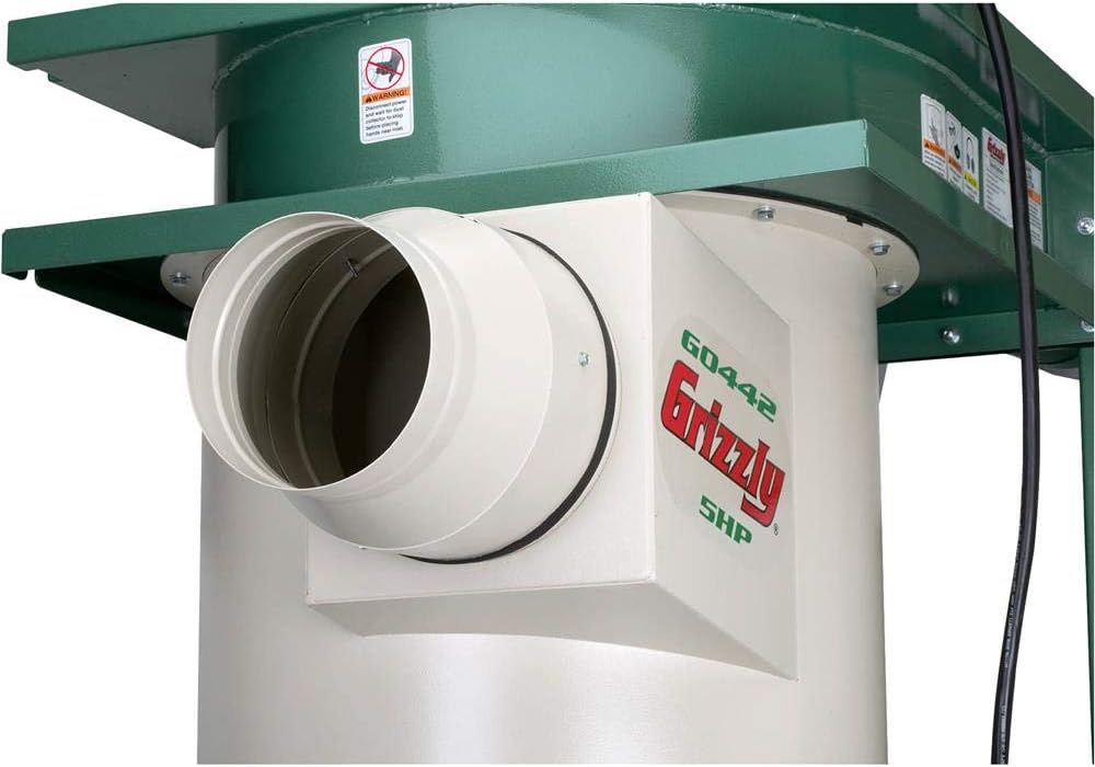 Grizzly 5HP Cyclone Dust Collector - G0442