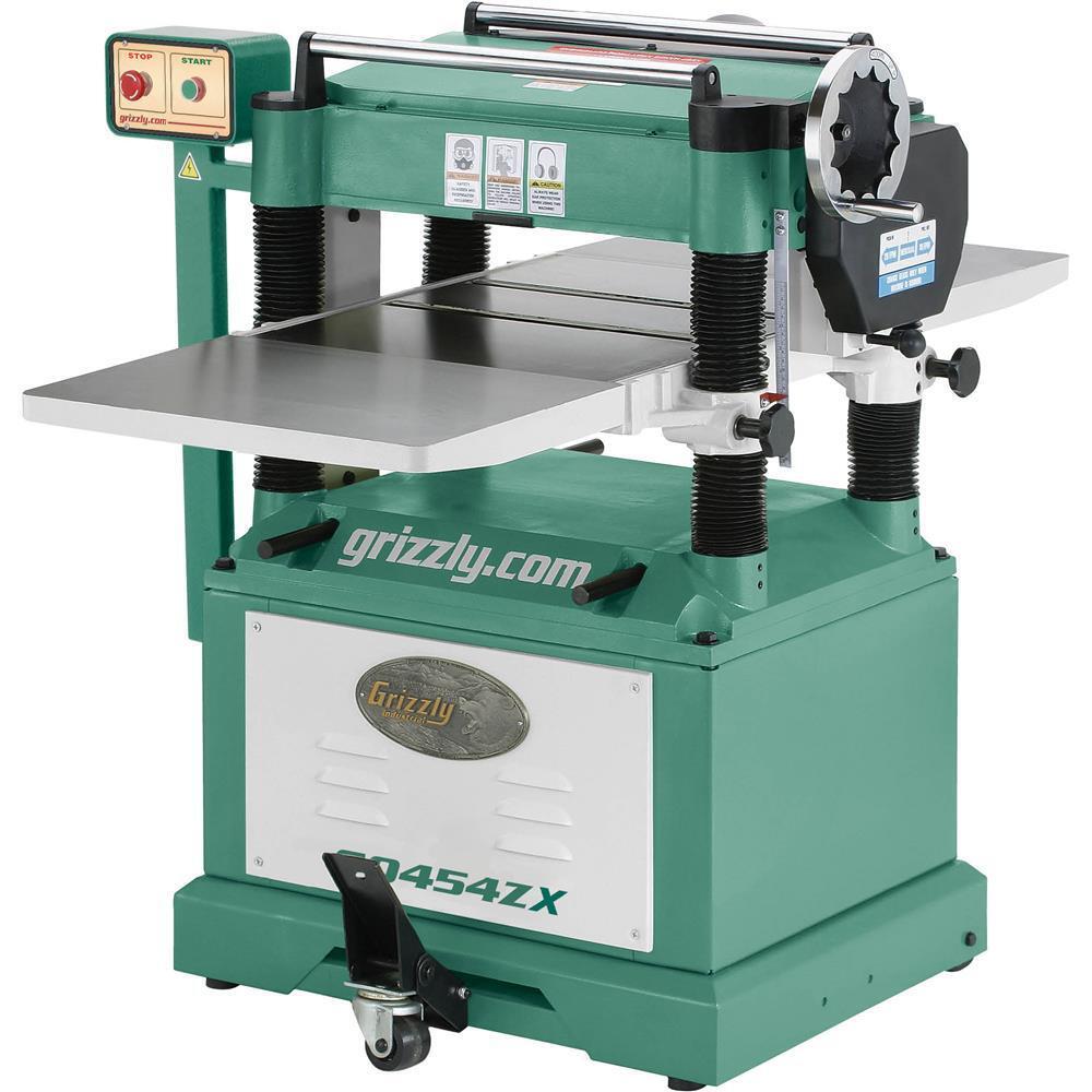 Grizzly 20" Planer with Spiral Cutterhead - G0454ZX