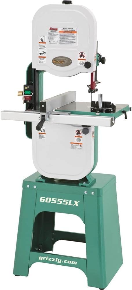 Grizzly 14" Deluxe Bandsaw - G0555LX