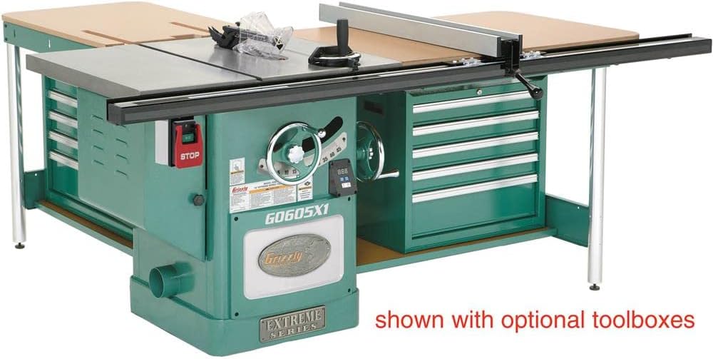 Grizzly 12" 220V Extreme Table Saw - G0605X1