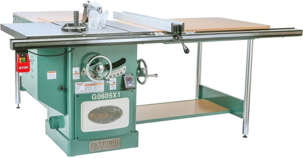 Grizzly 12" 220V Extreme Table Saw - G0605X1