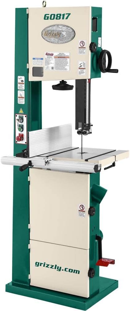 Grizzly 14" Super HD Resaw Bandsaw W/ Foot brake - G0817