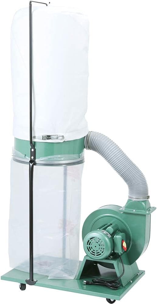 Grizzly 1.5 HP Portable Dust Collector - G1028Z2