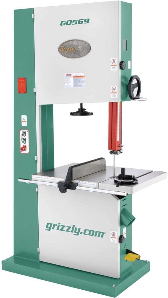 Grizzly 24" 3-Phase Industrial Bandsaw - G0569