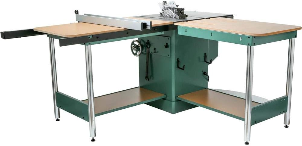 Grizzly 10" 3-Phase Heavy-Duty Cabinet Table Saw - G0652