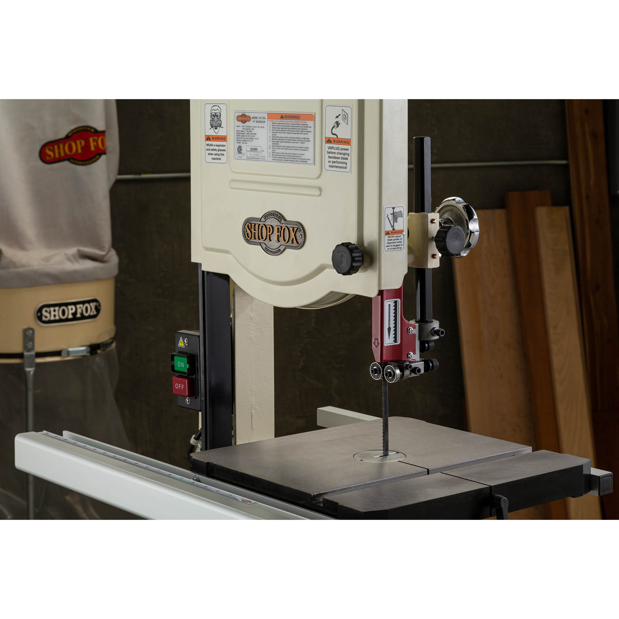 Shop Fox 14" Bandsaw - W1706