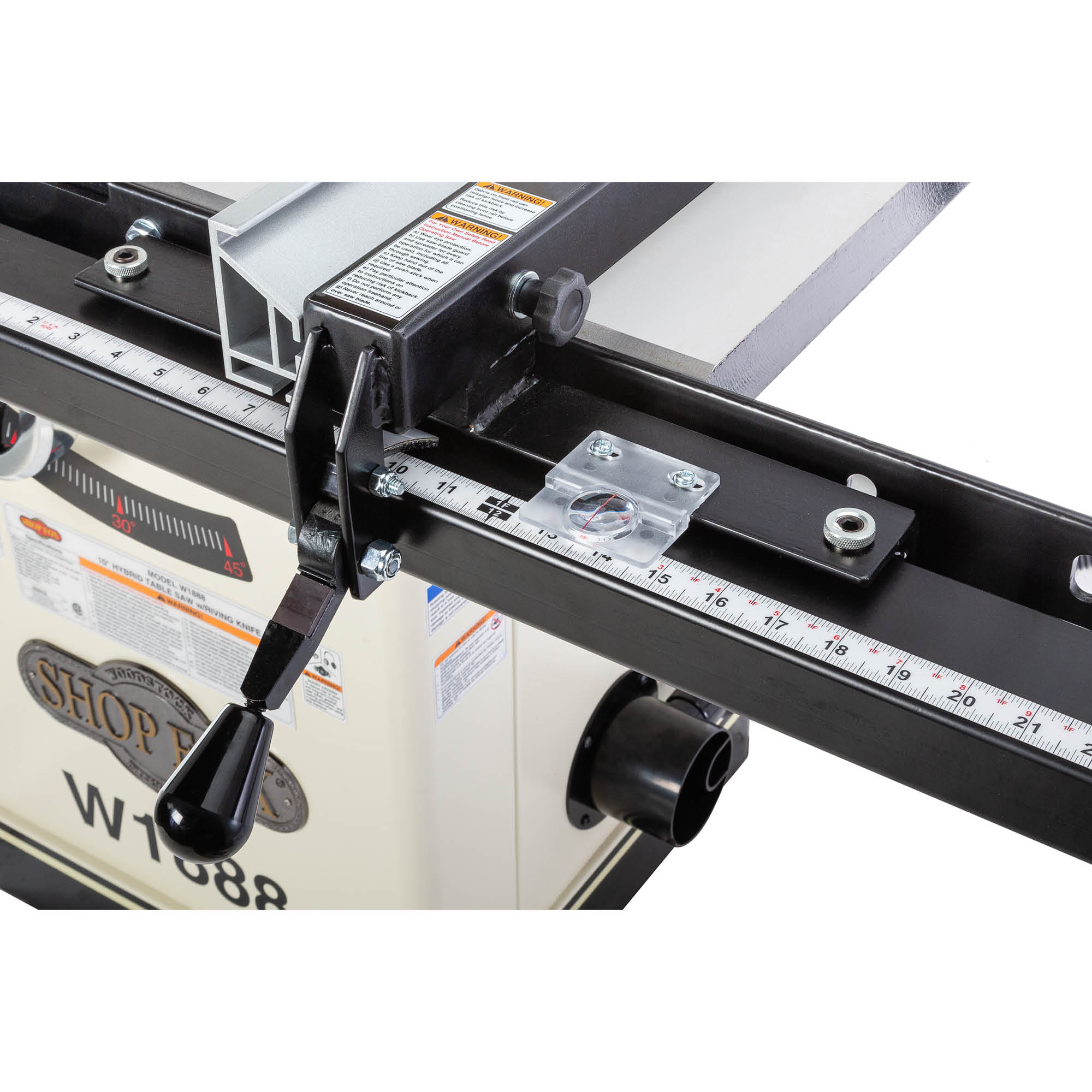 Shop Fox 10" Hybrid Table Saw - W1888