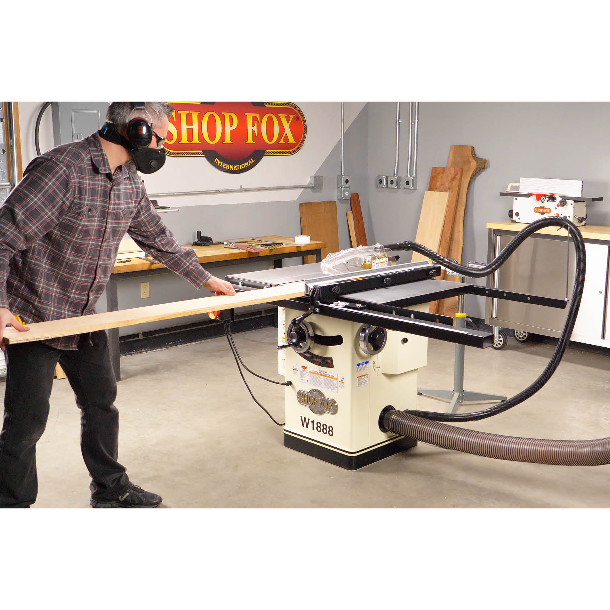 Shop Fox 10" Hybrid Table Saw - W1888