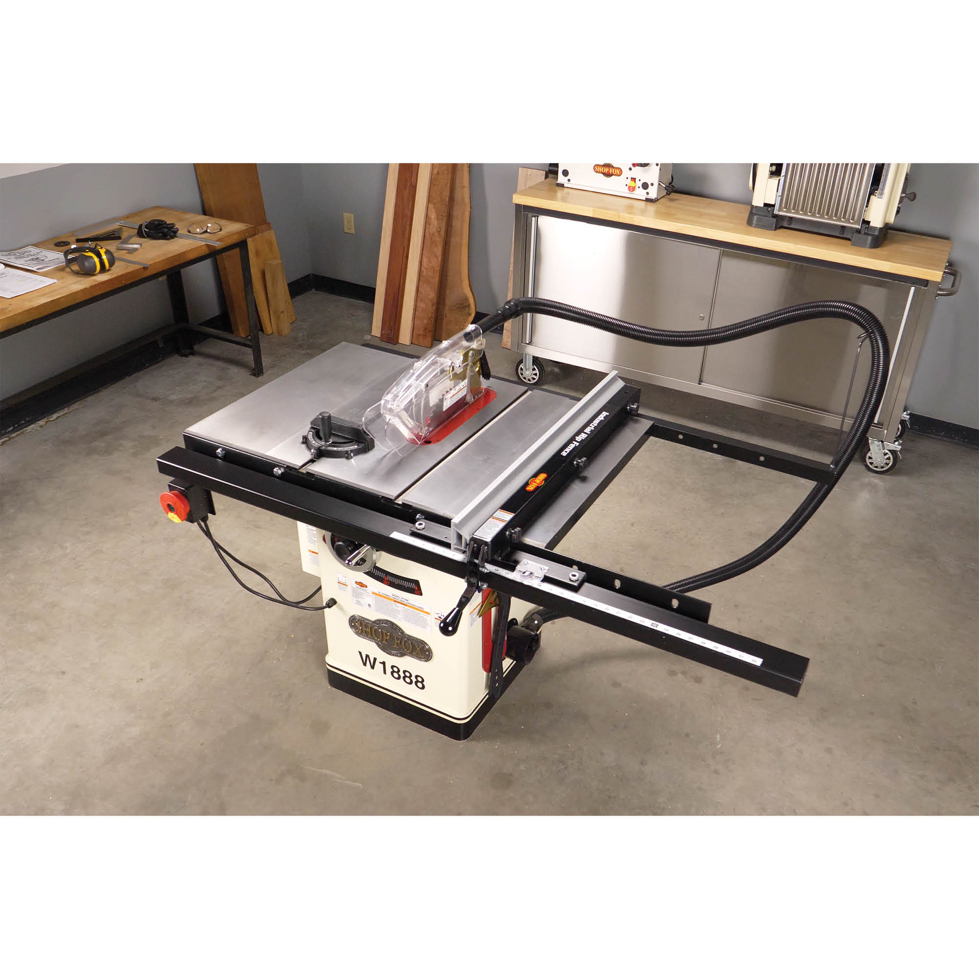 Shop Fox 10" Hybrid Table Saw - W1888